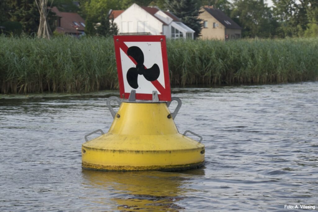 No entry at Mescheriner See